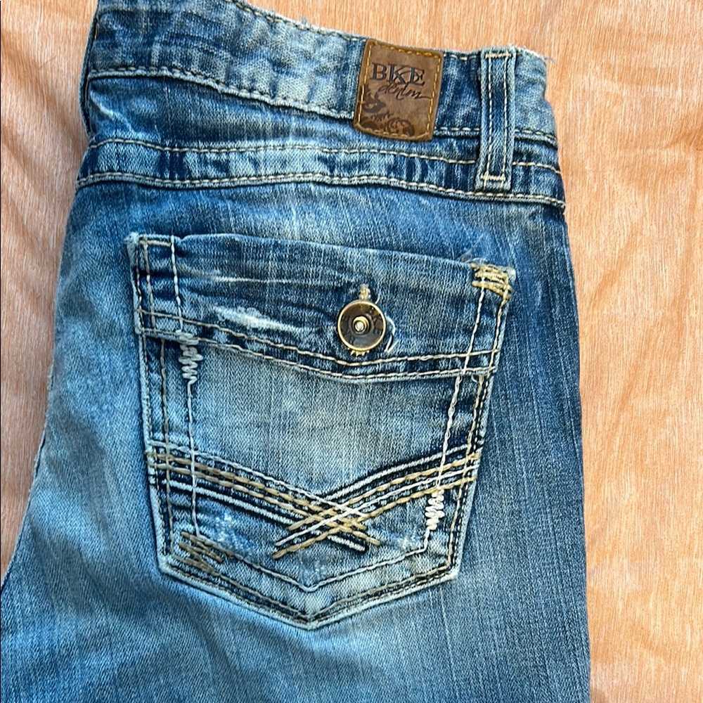 BKE Distressed Blue Jeans